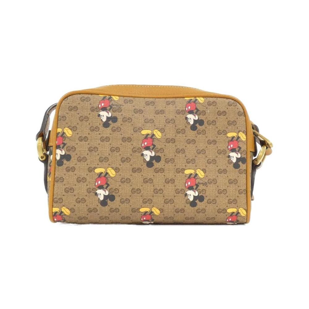 Gucci Disney Mickey Mouse shoulder bag GG supreme leather Brown - Picture 2 of 7